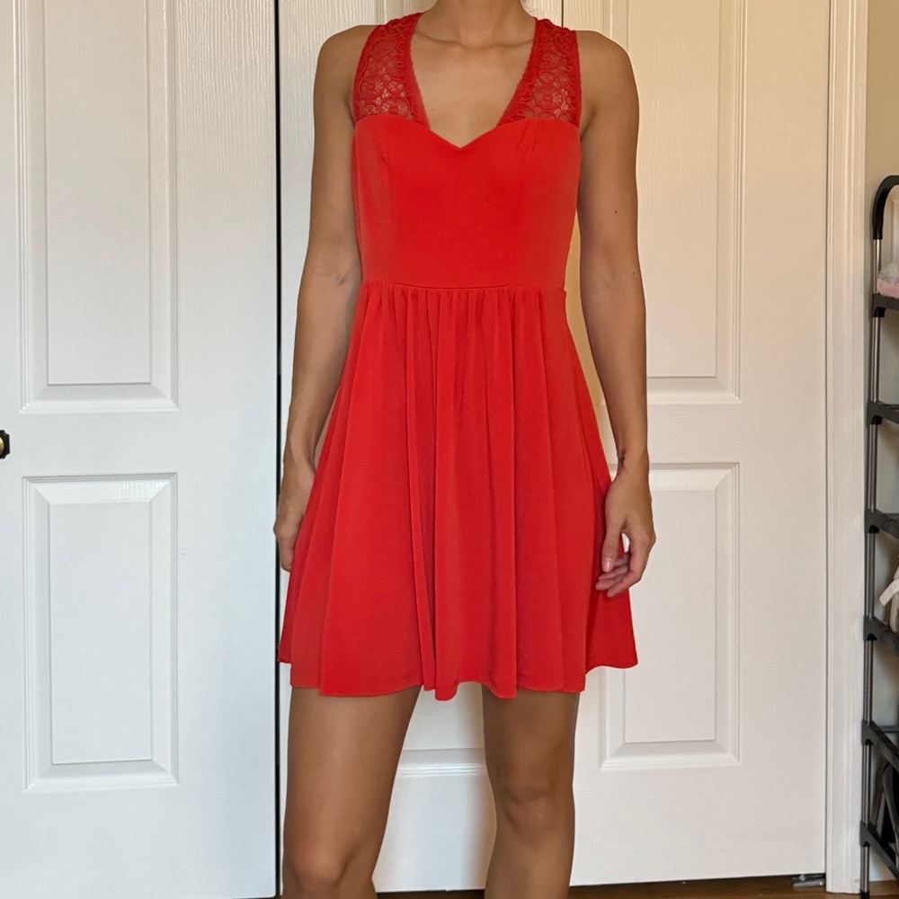 BCBG red short dress